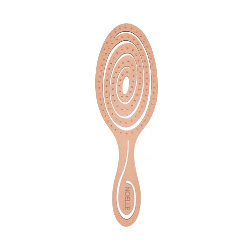 NOELLE krtača za lase - Eco-Friendly Hairbrush - Orange Spiral