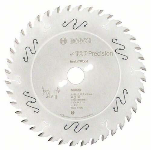 Bosch list kružne testere top precision best for wood ? 250x30x3.2;2.2mm 40T atb Cene