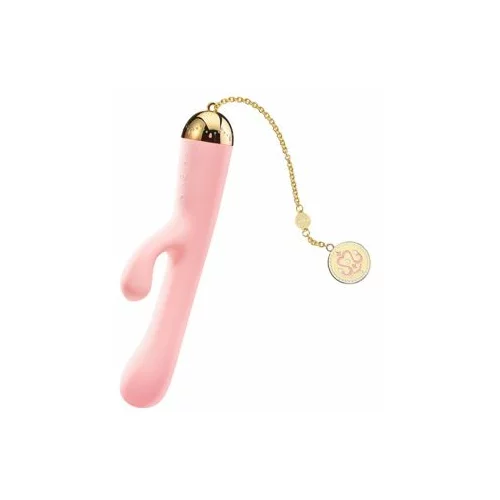 Zalo Ichigo Rabbit - Pametan, punjiv, vodootporan vibrator s klitorisnom rukom (roza)