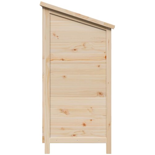  Vrtna &amp;Scaron;upa Prirodna 106 x 56 x 113,5 cm Čvrsto drvo jele Slike