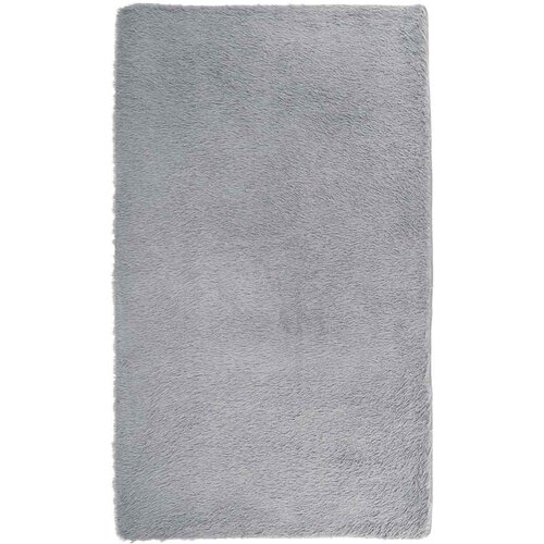 Maison Chic Visoka ko&scaron;ata Preproga, Rug srebrno siva 60x100 cm poliester, (22120289) Cene