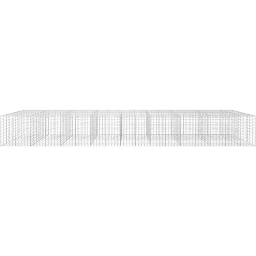  Gabion s žicom debljine 3,5 mm i mrežom 10x10 cm 850x100x100 cm Slike