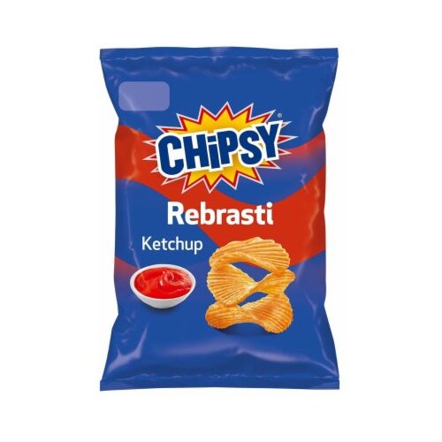 CHIPSY čips rebrasti ketchup 60G Cene