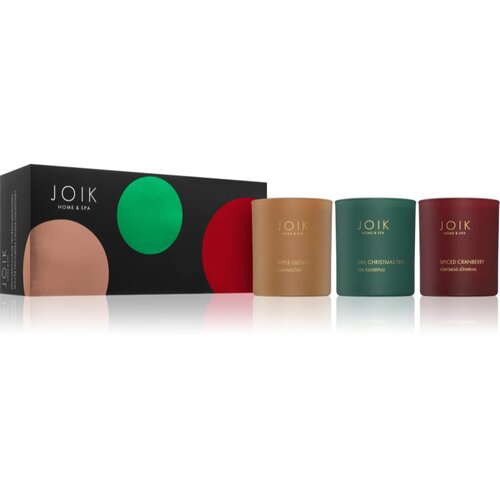 JOIK Home & Spa Christmas Selection dišeča sveča darilni set Cene