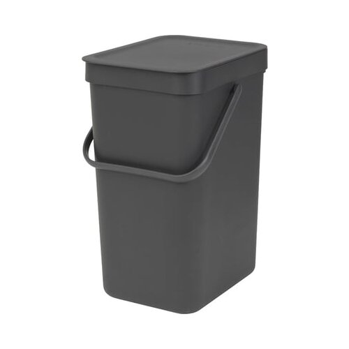 Brabantia Zabojnik za ločevanje odpadkov 12 L - siva Cene