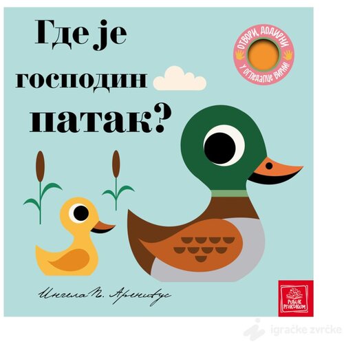 Publik Praktikum Knjiga za bebe skrivalica - Gde je gospodin patak? Slike