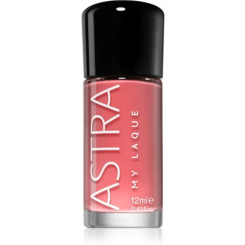 Astra Make-up My Laque 5 Free dolgoobstojen lak za nohte odtenek 15 Pink Flower 12 ml