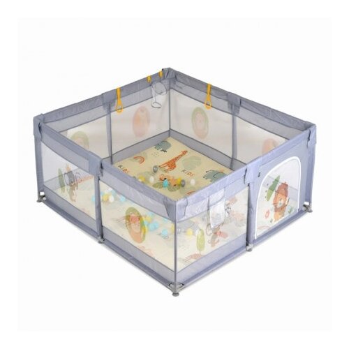 Cangaroo Ogradica za igru gamezone 120*120 grey ( CAN0428 ) Slike