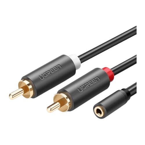 Ugreen RCA KABEL 2X CINCH 1M ZA TV VISOKO KAKOVOSTEN AVDIO, (5000347144) Slike