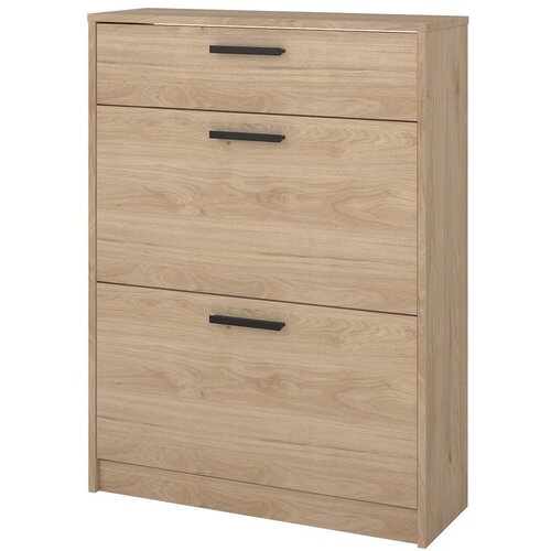 Tvilum Preklopni ormarić za cipele u dekoru hrasta u prirodnoj boji 70x94x24 cm Escape &amp;ndash; Slike