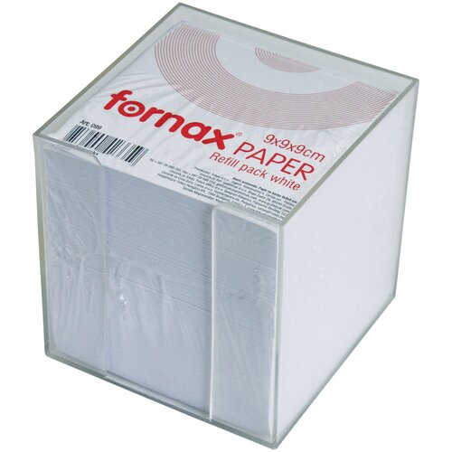 Fornax Blok kocka PVC s bijelim papirom, 9,2x9,2 cm Cijene