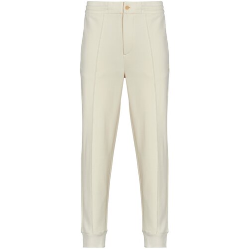 Polo Ralph Lauren Spodnji deli trenirke PANTALON EN DOUBLE KNIT TECH PIQUE Bež Cene