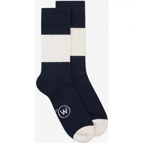 Wood Wood Čarape boja: tamno plava, 10249006.9517-OFFWHITE
