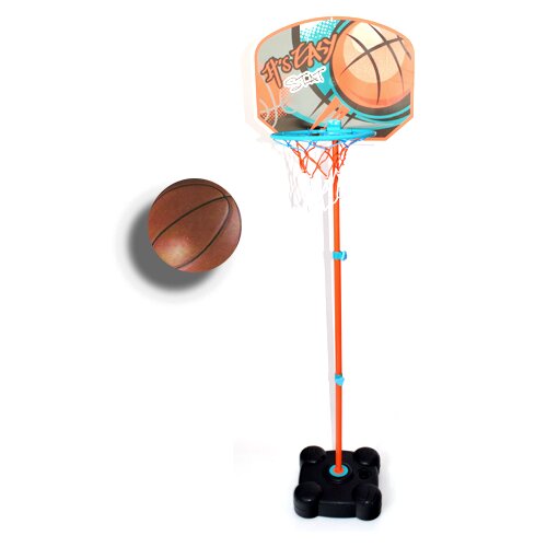 Magic Toys Košarkarska tabla nastavljive velikosti s stojalom in žogo 141-109 cm Cene