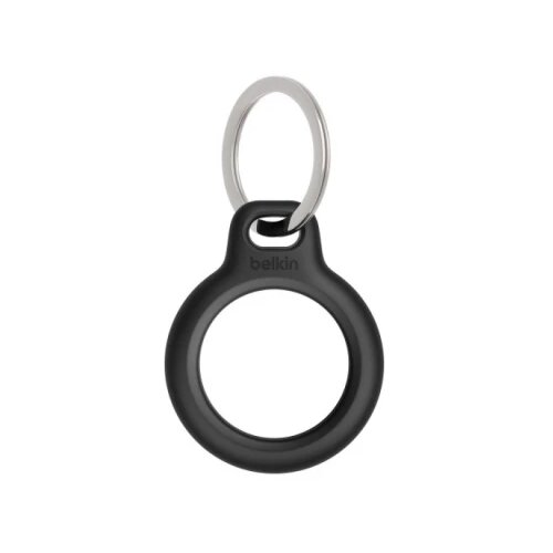 Belkin privezak za ključeve sa metalnim prstenom za AirTag, Crni Cene