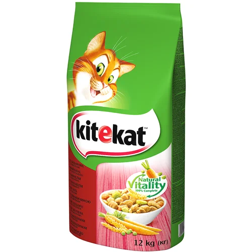 Kitekat Adult govedina i povrće - 12 kg