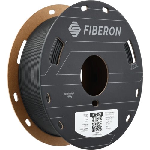 Polymaker Fiberon&amp;trade; PETG-rCF08 Black Slike