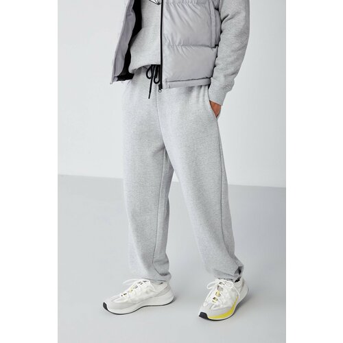 GRIMELANGE Sweatpants - Gray - Relaxed Slike