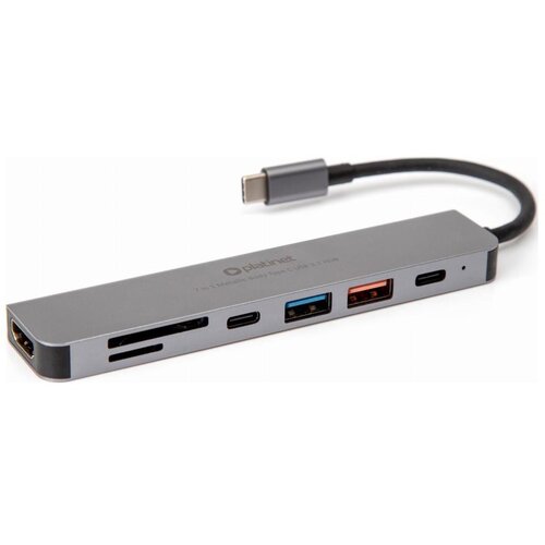  USB hub 7u1 sa Power Delivery 100 W i HDMI 4K Slike