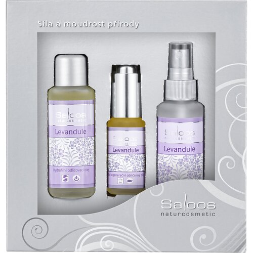 Saloos levandule gift box three steps to beauty Cene