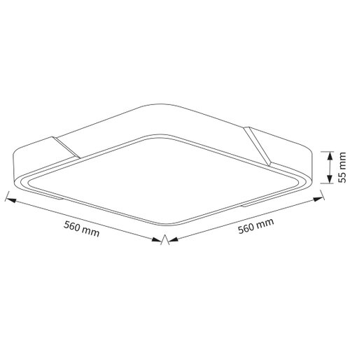  Brilagi - LED prigu&amp;scaron;iva svetiljka PILANA LED/60W/230V hrast/bela 56x56 cm + daljinski upravljač Slike