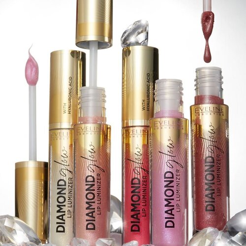 Eveline Cosmetics Diamond Glow Lip Luminizer sjajilo za usne nijansa 14 5 ml Slike