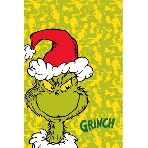 Jerry Fabrics Zelena otro&amp;scaron;ka odeja iz flisa 100x150 cm Grinch &amp;ndash; Slike