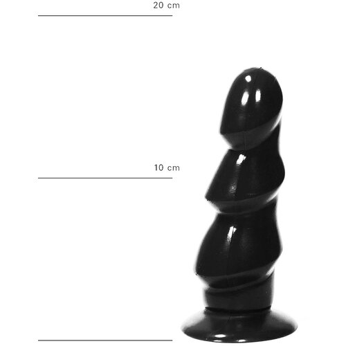 All Black AB40 Butt Plug 17cm Slike