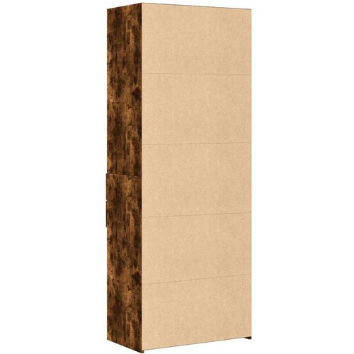 VidaXL Visoka komoda boja hrasta 70x42,5x185 cm od konstruiranog drva Slike