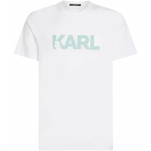 Karl Lagerfeld Majica modra / bela