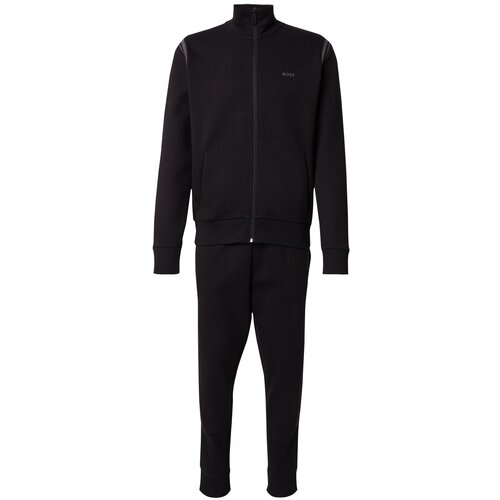 Boss Jogging komplet tamo siva / crna Slike