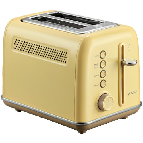 Buydeem 2 Slice Toaster, model DT620E, color Mellow Yellow, EU ( DT620E-MYEU ) Cene