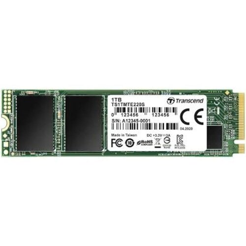 Transcend SSD 1TB M.2 NVMePCIe Gen3 x4,3,500/3200 MB/s Slike