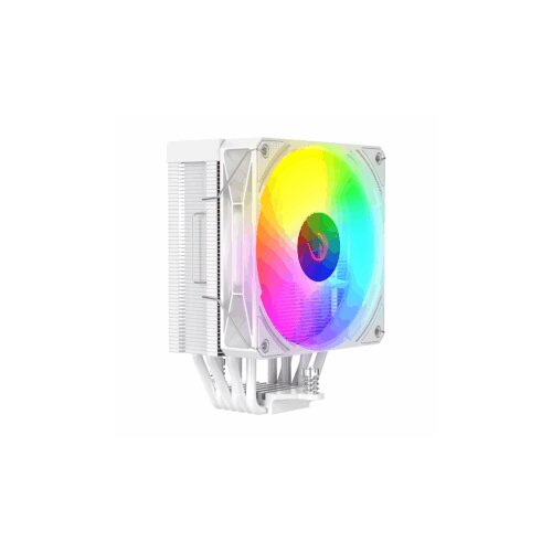CPU hladnjak RAMPAGE OCTAGON C70 White 63CFM 12cm ARGB Temperature Display AM5/LGA1700 Compatible Air Cooled Fan 41403 Cijene