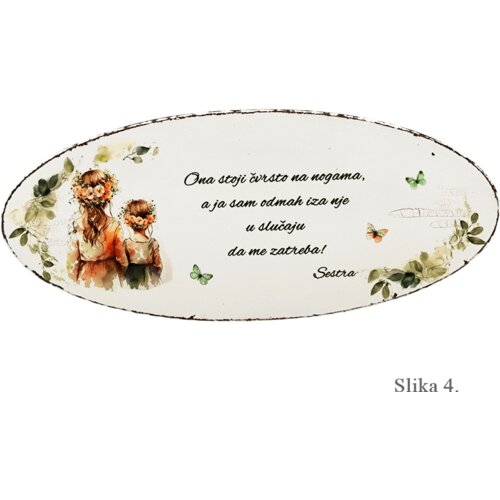  Posebne zidne slike za prijatelje i obitelj – Inspiracija na svakom koraku! - 4. Sestra - 1873 Cene