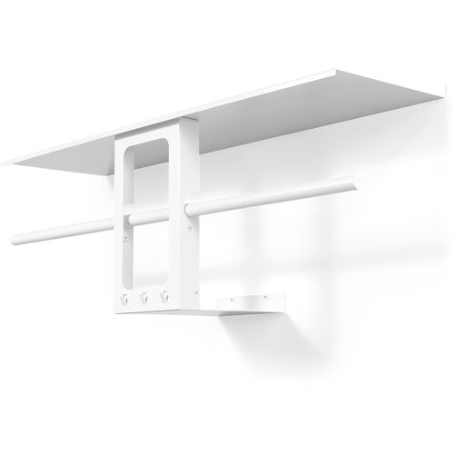 Spinder Design Bel jeklen stenski obe&amp;scaron;alnik s polico 100 cm Luno Small &amp;ndash; Slike