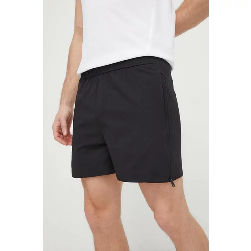 Calvin Klein Kratke hlače za vadbo črna barva