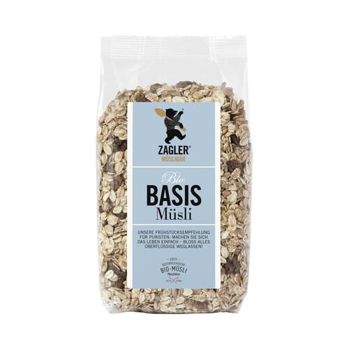 ZAGLER MÜSLIBÄR Bio Basic Muesli - 1000 g Cene