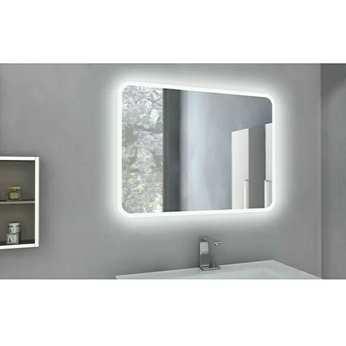 BADEN HAUS Ogledalo s LED rasvjetom (Š x V: 95 x 70 cm, Folija protiv zamagljivanja)