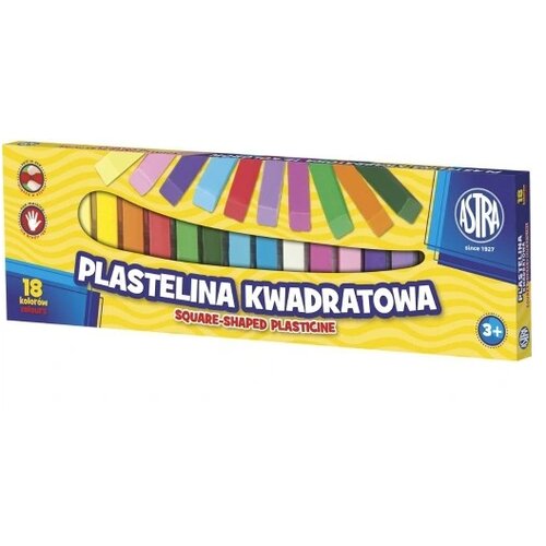ASTRA Kvadratna Plastična Masa – Komplet 18 Barv, (22138273) Cene