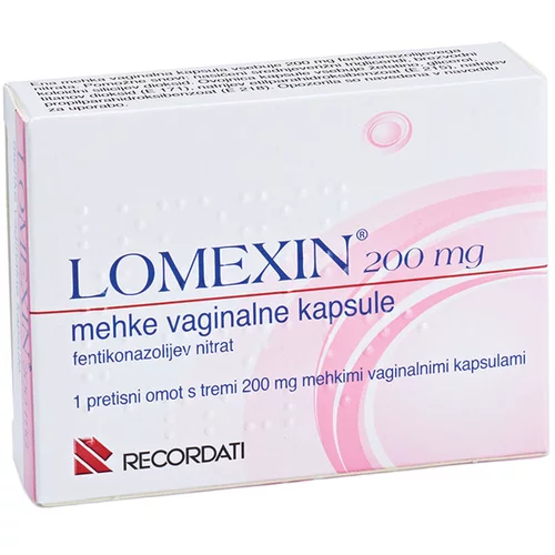  Lomexin 200 mg, vaginalne kapsule
