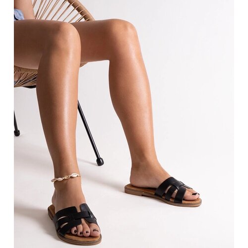 D/CEO Black sandals on a block heel Millo Cene