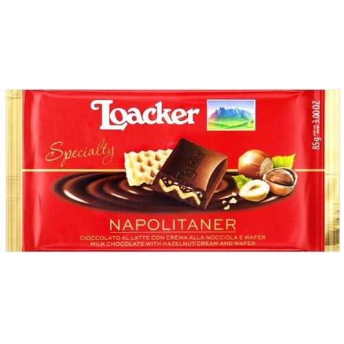 Nepoznato čokolada loacker sa napolitankama 100g Cene