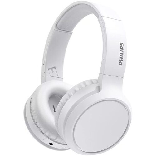 Philips Slu&scaron;alice TAH5205WT BT bluetooth, tipka BASS zvucnik 40mm baterija do 29h domet 10m bijele Cijene