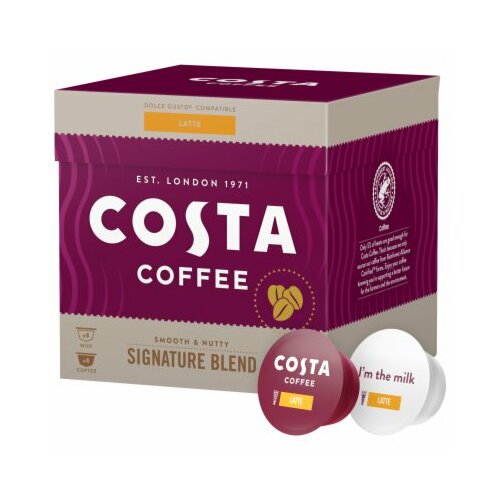 Costa Coffee kapsule dg signature blend latte 182,4G Slike