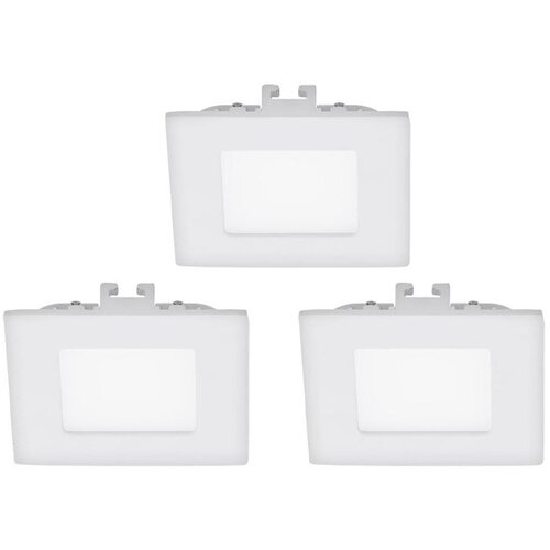 Eglo 94733 - KOMPLET 3x LED ugradna svetiljka FUEVA 1 LED/2,7W/230V Cene