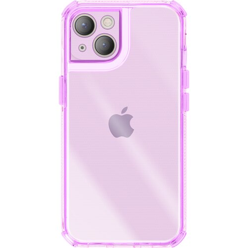  Ovitek za iPhone 13, ojačan, dvomaterialna zasnova, teksturiran, nedrseč, Vijolična, (5000190001) Slike