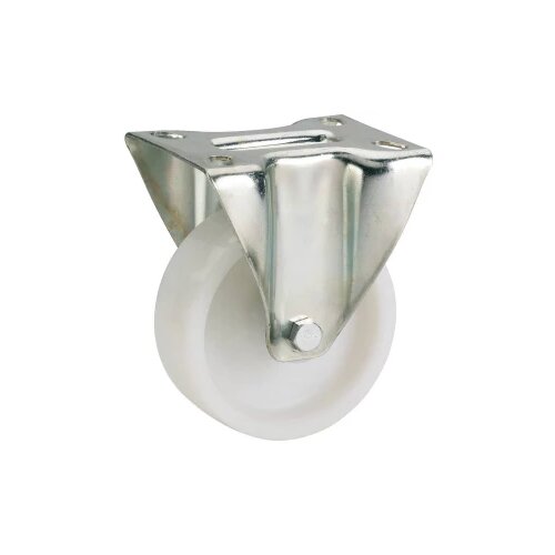 D&amp;Ouml;RNER&amp;amp;HELMER 733171 Poliamidni fiksni kotač 125x35 mm Gl, ploča 100x85 mm, kotač bijela Slike