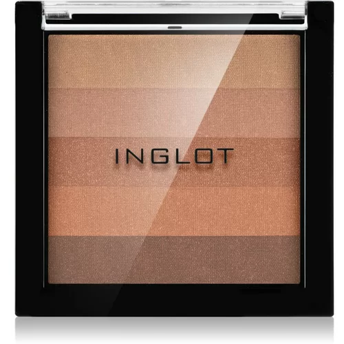 Inglot AMC kompaktni puder z bronz učinkom odtenek 80 10 g