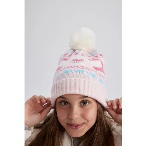 Defacto Girl&#39;s Pompom Knitwear Beret